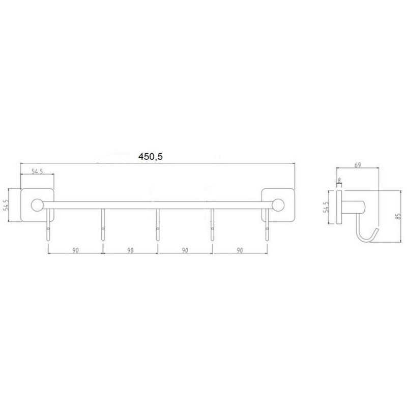 Гачок Cosh (CRM)S-81-610-5