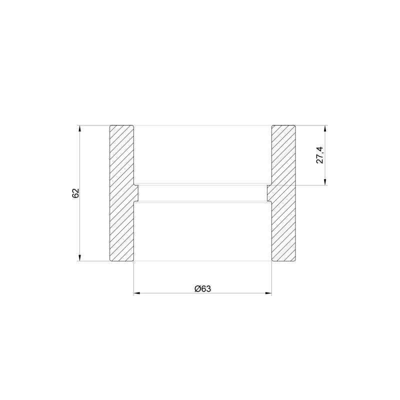 Муфта PPR Thermo Alliance 63 — фото 2