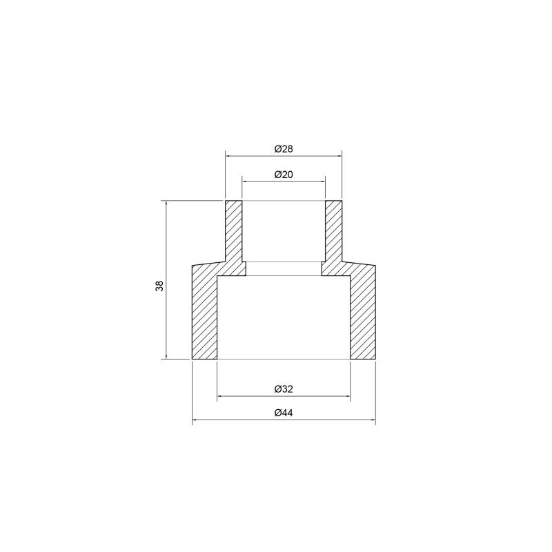Муфта PPR Thermo Alliance 32х20 — фото 2
