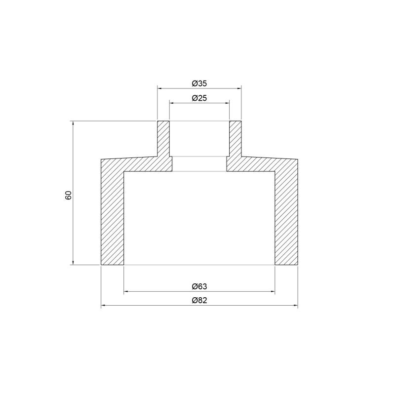 Муфта PPR Thermo Alliance 63х25 — фото 2
