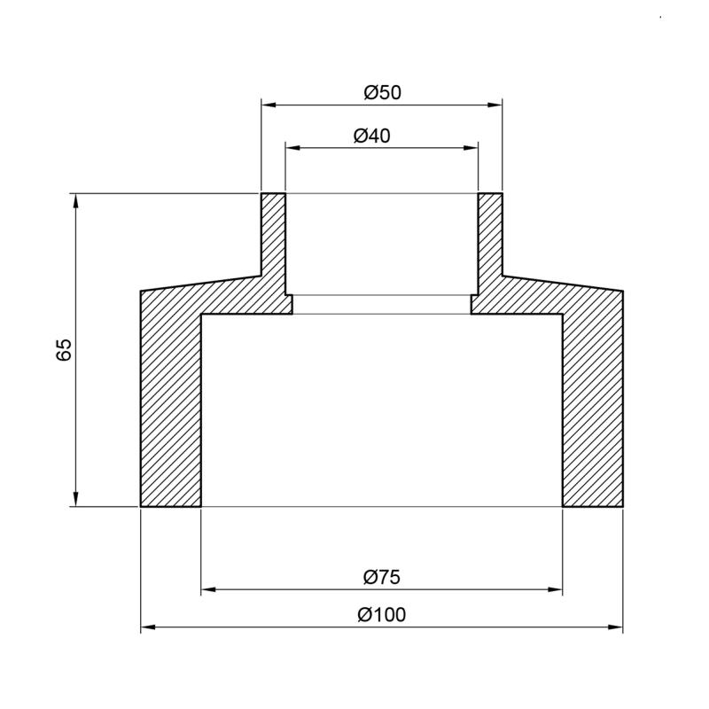 Муфта PPR Thermo Alliance 75х40 — фото 2