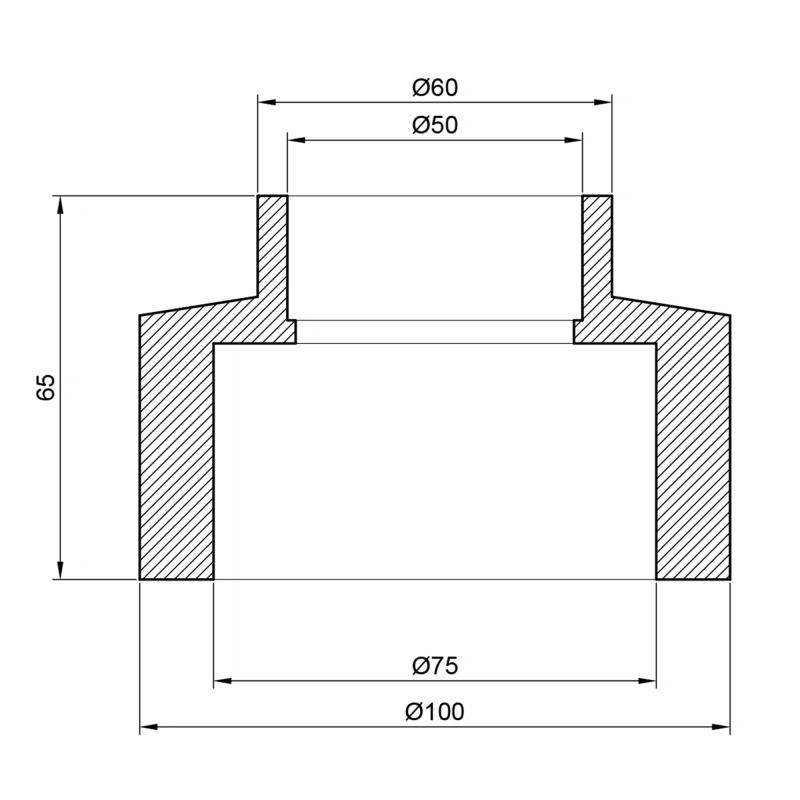 Муфта PPR Thermo Alliance 75х50 — фото 2