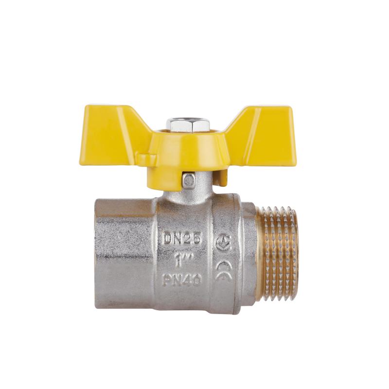 Кран кульовий Thermo Alliance Standart 1" ВЗ для газу (метелик) SD607NG25PN40 — фото 5
