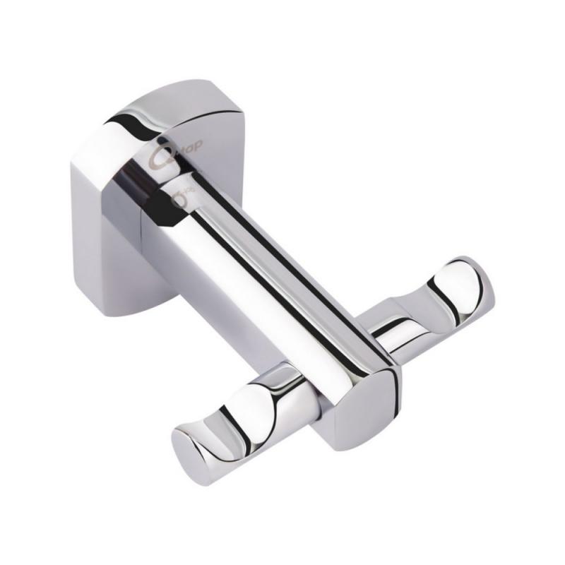 Гачок Qtap Liberty подвійний QTLIBCRM1154 Chrome — фото 3