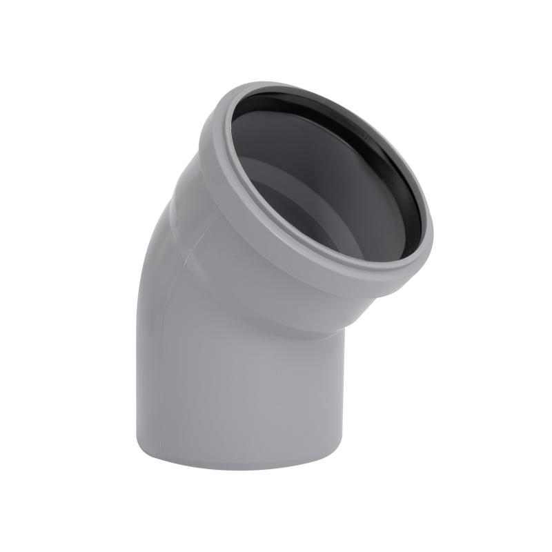Коліно PPR каналізаційне TA Sewage 110, 45°
