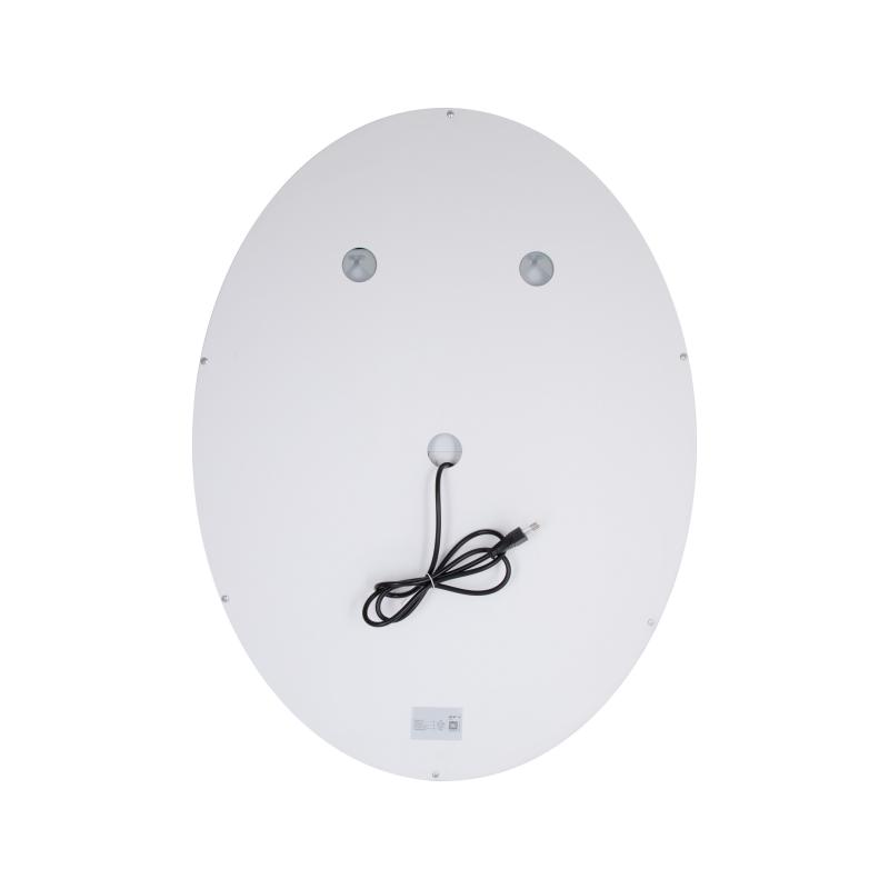 Дзеркало Qtap Mideya (DC-F801) 600х800 з LED-підсвічуванням Touch, з антизапотіванням, димером QT2078F801W — фото 5