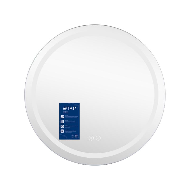 Дзеркало Qtap Mideya R600 з LED-підсвічуванням Touch, з антизапотіванням, димером QT2078F803W — фото 3