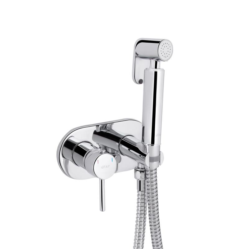 Набор для гігієнічного душу Qtap Inspai-Varius округлий QTINSVARCRMV00440501 Chrome — фото 3