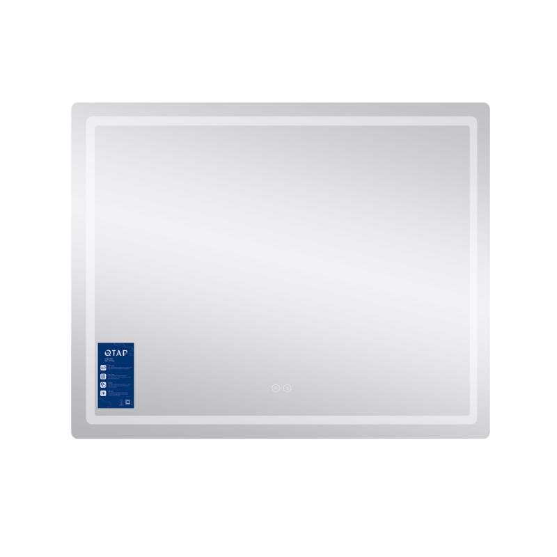 Дзеркало Qtap Mideya (DC-F910) 1000х800 з LED-підсвічуванням Touch, з антизапотіванням, димером QT2078F910W — фото 3
