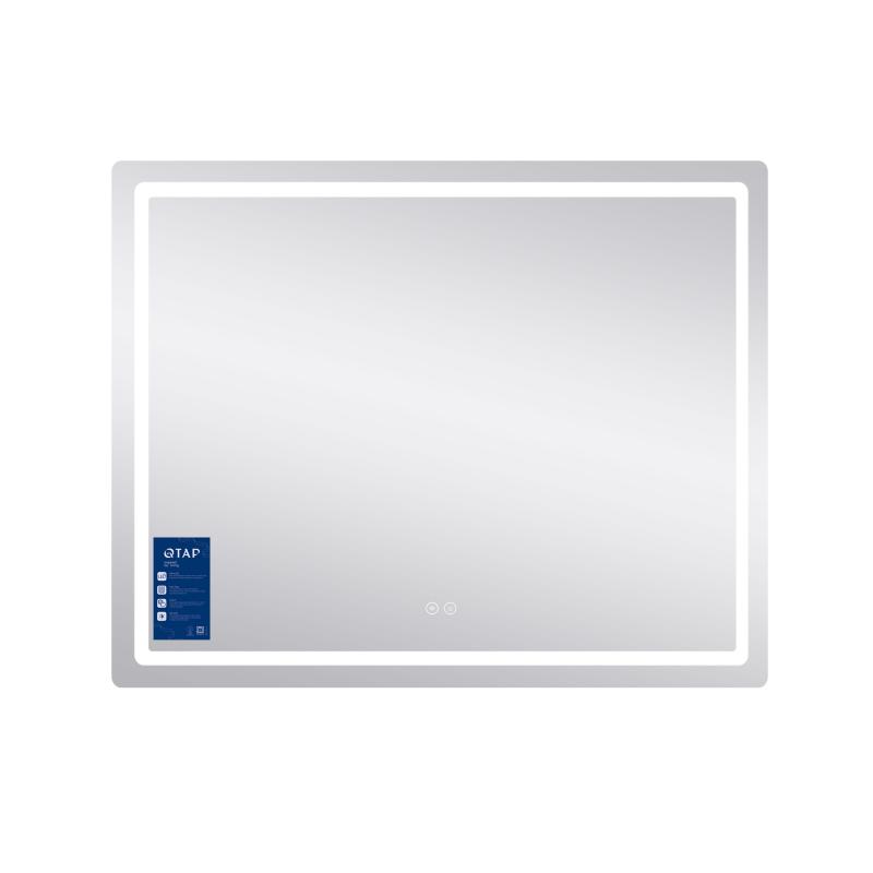 Дзеркало Qtap Mideya (DC-F910) 1000х800 з LED-підсвічуванням Touch, з антизапотіванням, димером QT2078F910W — фото 4