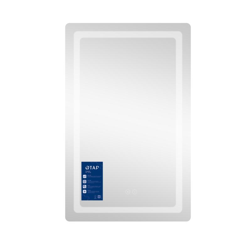 Дзеркало Qtap Mideya (DC-F911) 500х800 з LED-підсвічуванням Touch, з антизапотіванням, димером QT2078F911W — фото 3
