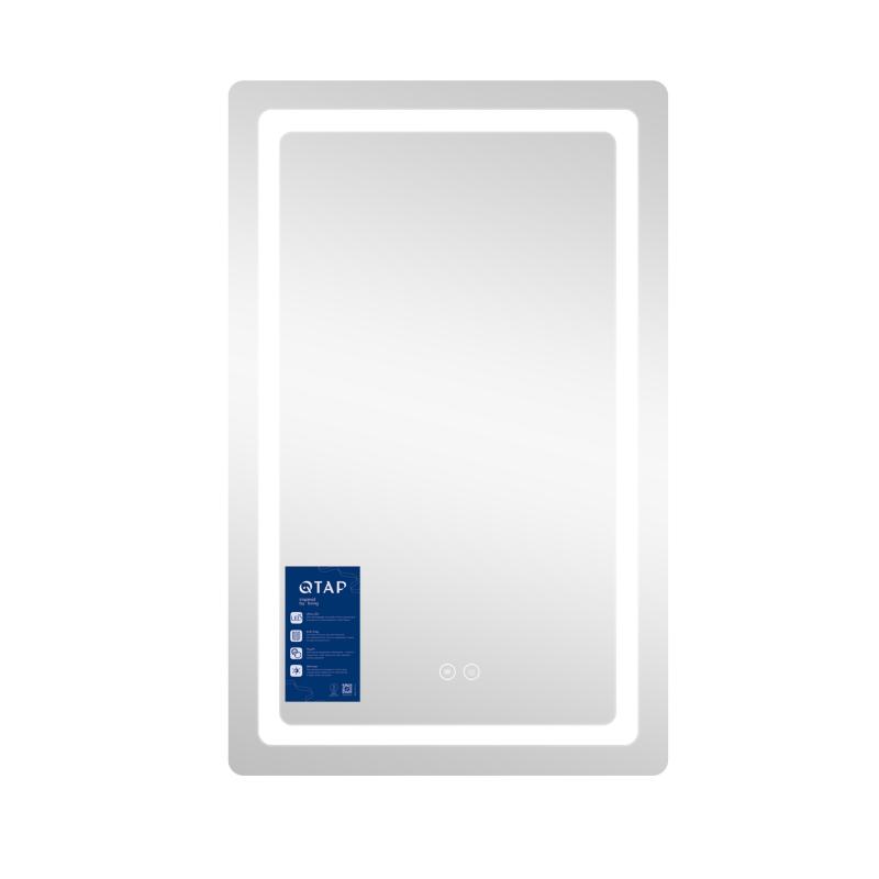 Дзеркало Qtap Mideya (DC-F911) 500х800 з LED-підсвічуванням Touch, з антизапотіванням, димером QT2078F911W — фото 4