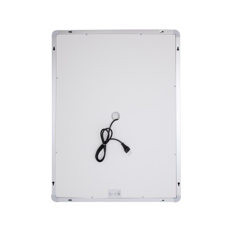 Дзеркало Qtap Mideya (MI1) 600х800 з LED-підсвічуванням Touch, з антизапотіванням, димером QT2078F937W — фото 5