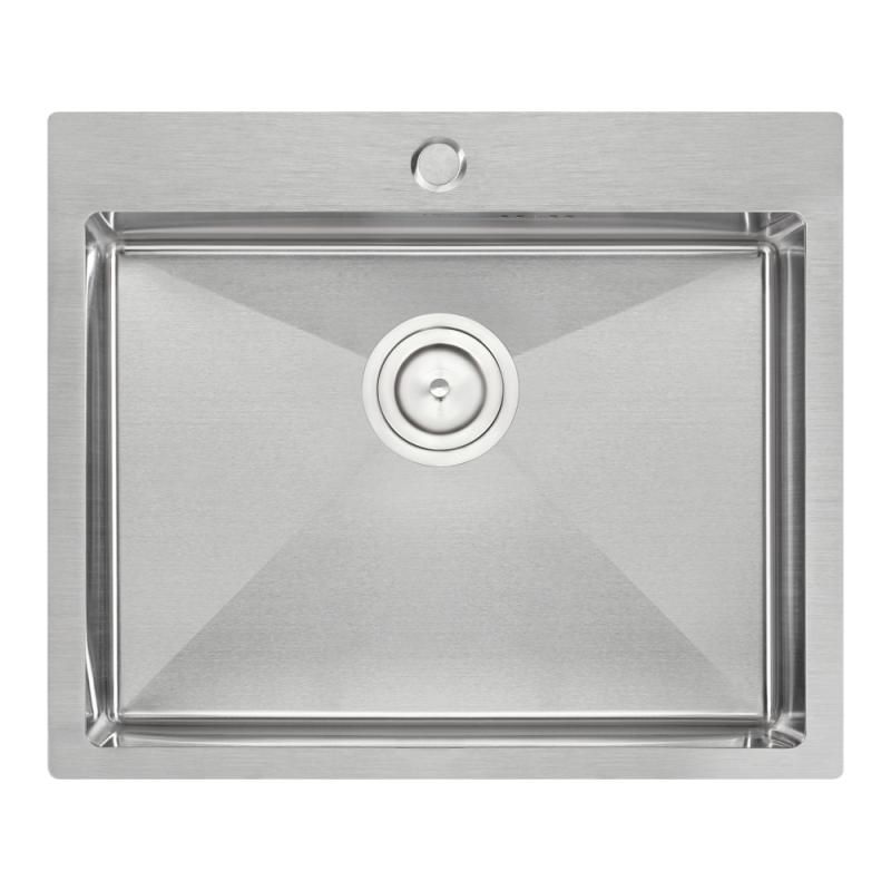 Кухонна мийка Qtap D6050 2.7/1.0 мм Satin (QTD605010)