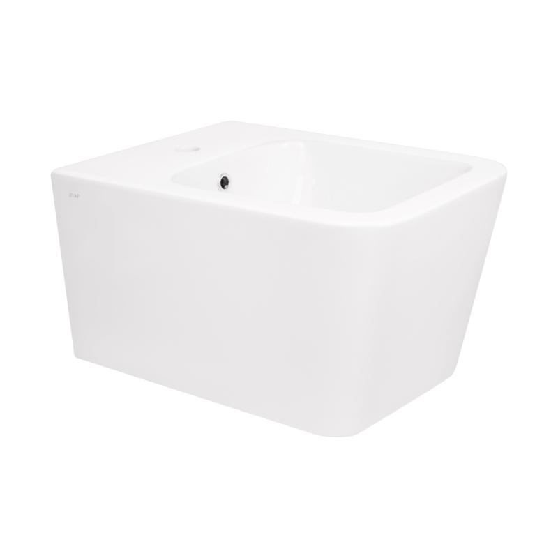 Біде підвісне Qtap Crow 520х360х290 White QT05555370W Біде підвісне Qtap Crow 520х360х290 White QT05555370W