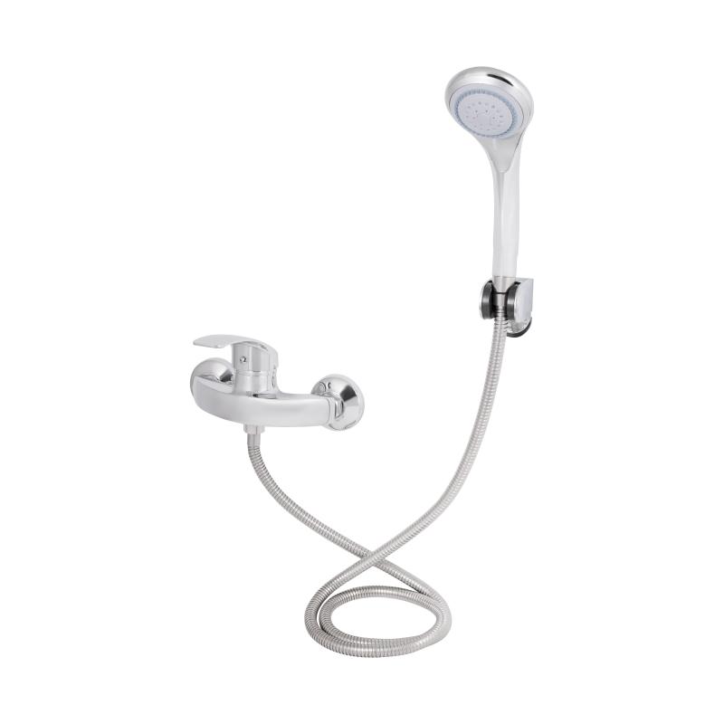 Змішувач для душу Lidz Mars 010 (з душовим гарнітуром) (k40) LDMAR010CRM34892 Chrome — фото 3