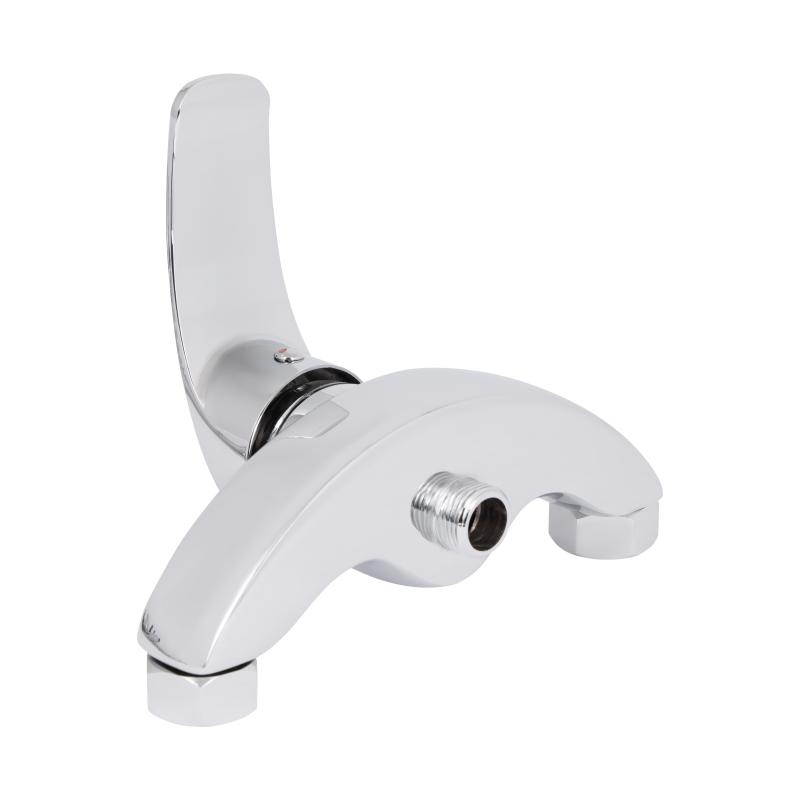 Змішувач для душу Lidz Mars 010 (з душовим гарнітуром) (k40) LDMAR010CRM34892 Chrome — фото 4