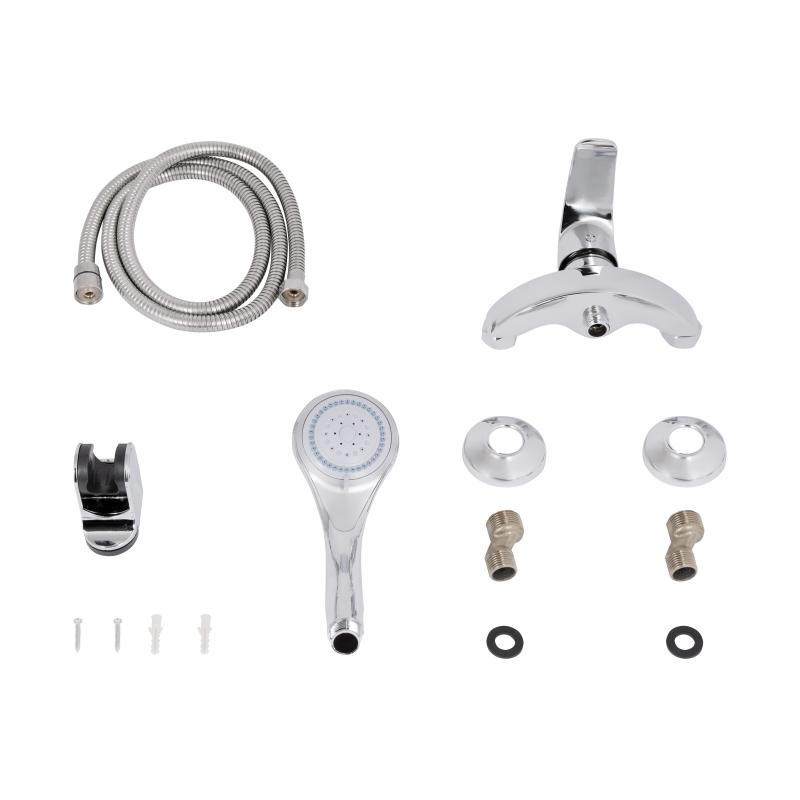 Змішувач для душу Lidz Mars 010 (з душовим гарнітуром) (k40) LDMAR010CRM34892 Chrome — фото 6