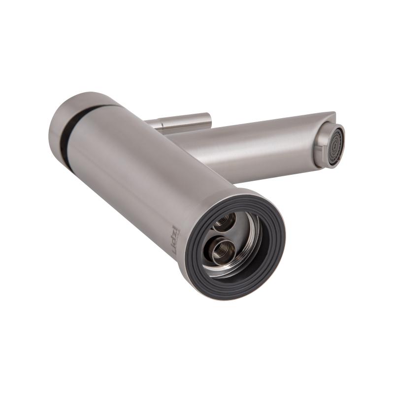 Змішувач для раковини Lidz Aria 001F (k35) LDARI001FNKS34937 Nickel — фото 3