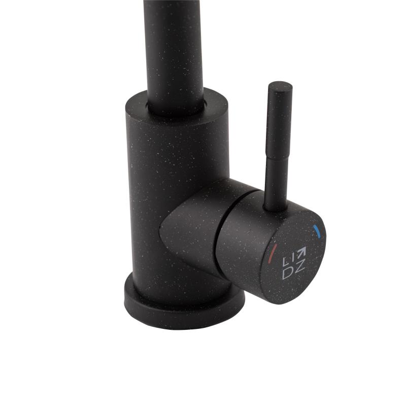 Змішувач для кухні Lidz Aria 015F (k35) LDARI015FBLA34948 Black — фото 3