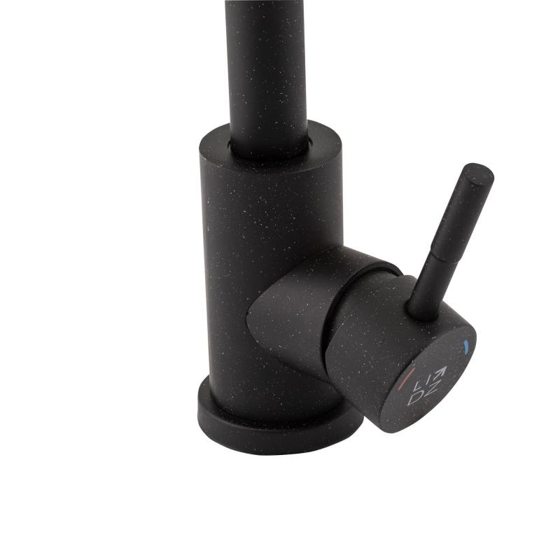 Змішувач для кухні Lidz Aria 015F (k35) LDARI015FBLA34948 Black — фото 4