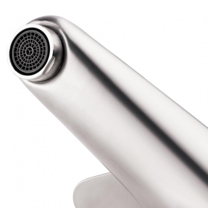 Змішувач для раковини Lidz Vida 001F (k35) LDVID001FNKS34954 Nickel — фото 4