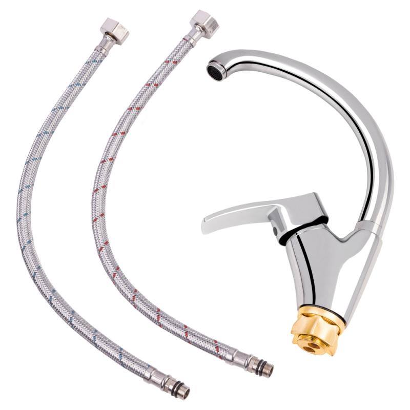 Змішувач для кухні Lidz Anny 007F (k40) LDANN007FCRM35122 Chrome — фото 5
