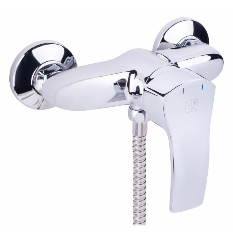 Змішувач для душу Lidz Anny 010 (з душовим гарнітуром) (k40) LDANN010CRM35124 Chrome — фото 3