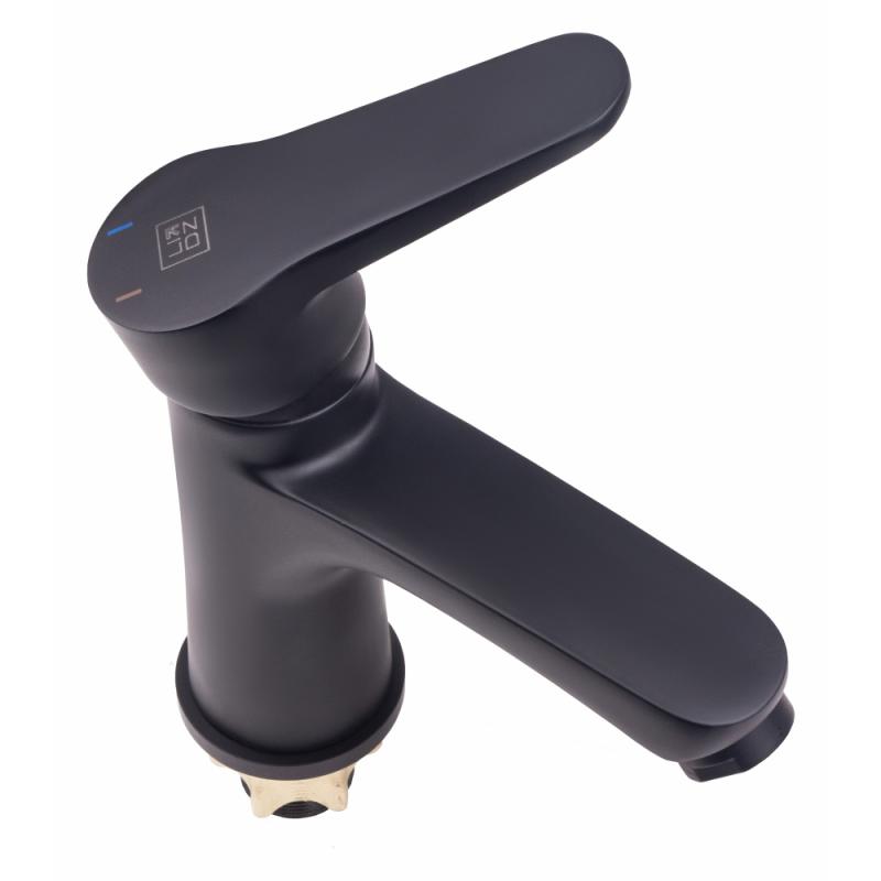 Змішувач для раковини Lidz Nicole 001F (k35) LDNIC001FBLA35178 Black — фото 3