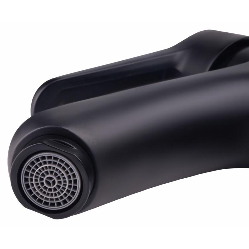 Змішувач для раковини Lidz Nicole 001F (k35) LDNIC001FBLA35178 Black — фото 4