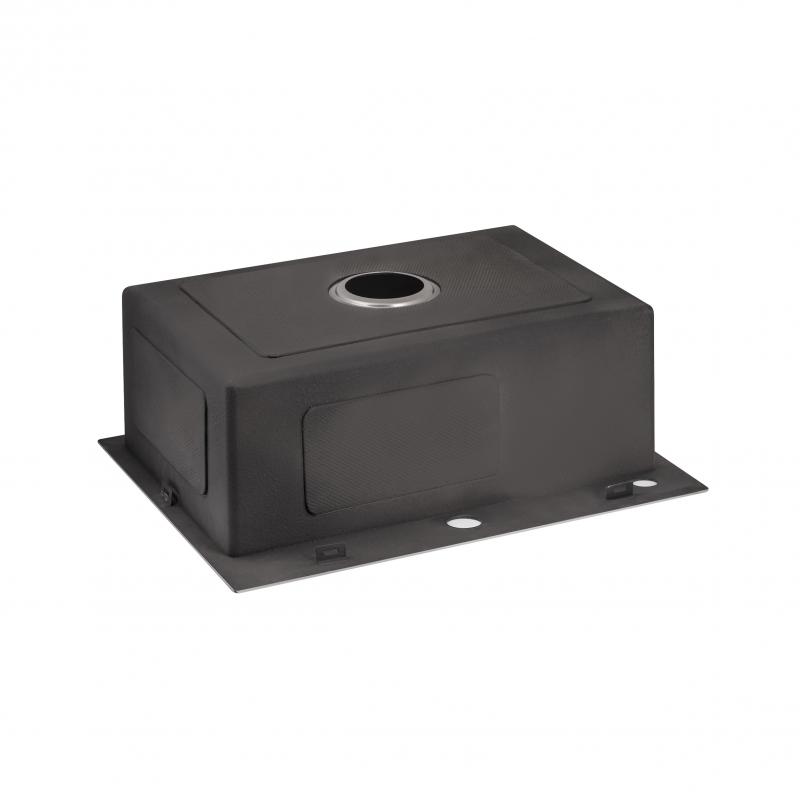 Мийка для кухні інтегрована Lidz Handmade H5845 (LDH5845BRU35384) Brushed Steel 3,0/1,0 мм — фото 5