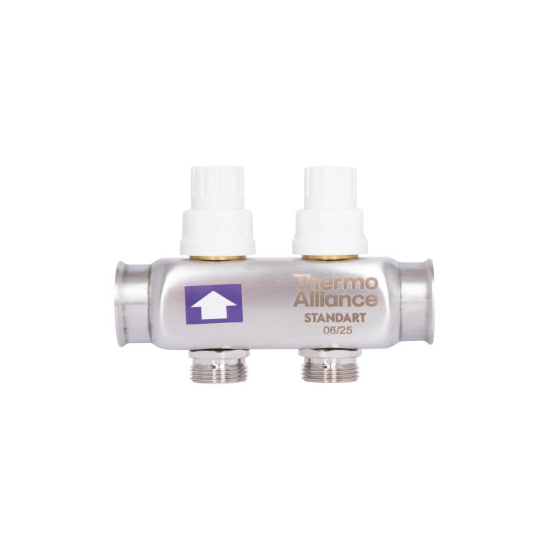 Колектор з витратомірами Thermo Alliance Standart 1" 2 виходи SD0042 — фото 5