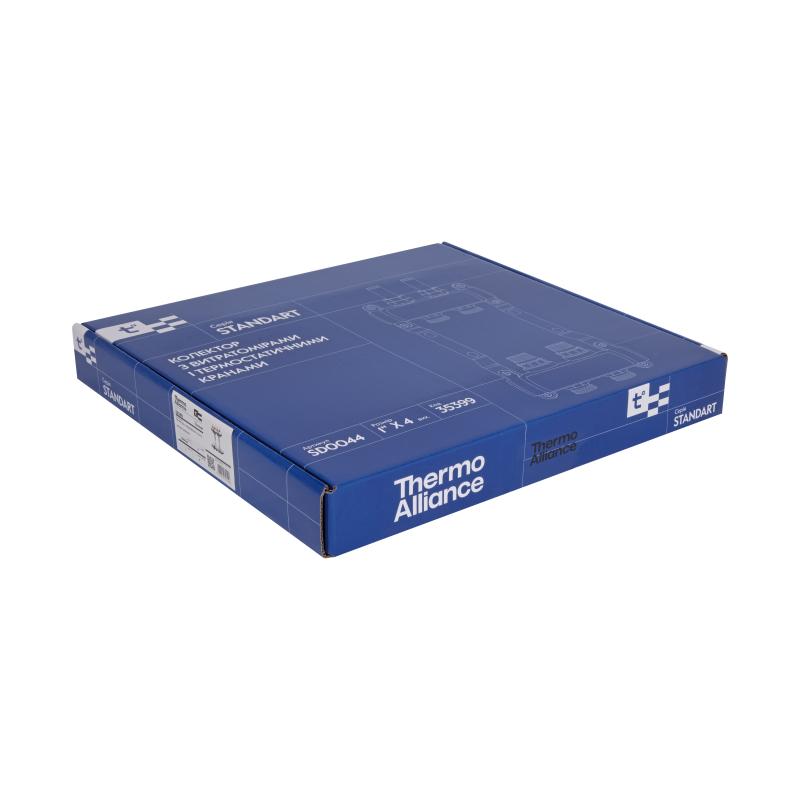 Колектор з витратомірами Thermo Alliance Standart 1" 4 виходи SD0044 — фото 9