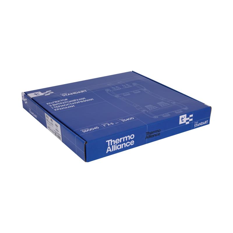 Колектор з витратомірами Thermo Alliance Standart 1" 5 виходи SD0045 — фото 9