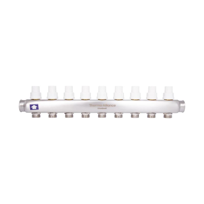 Колектор з витратомірами Thermo Alliance Standart 1" 9 виходів SD0049 — фото 5