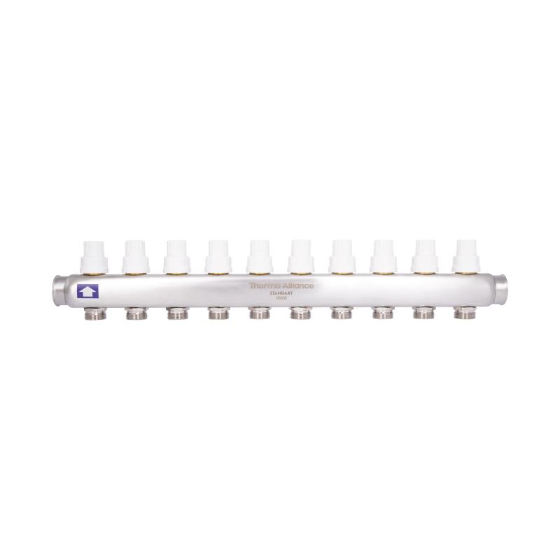 Колектор з витратомірами Thermo Alliance Standart 1" 10 виходів SD00410 — фото 5