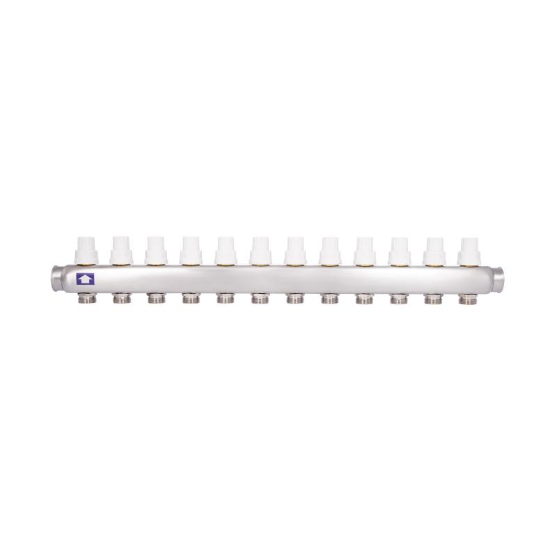 Колектор з витратомірами Thermo Alliance Standart 1" 12 виходів SD00412 — фото 4
