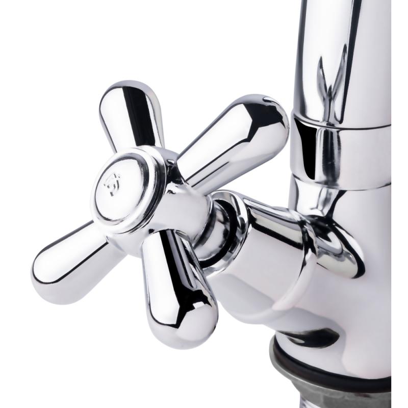 Змішувач для кухні Lidz Dominox 273F двохвентильний LDDOM273FCRM35539 Chrome — фото 3