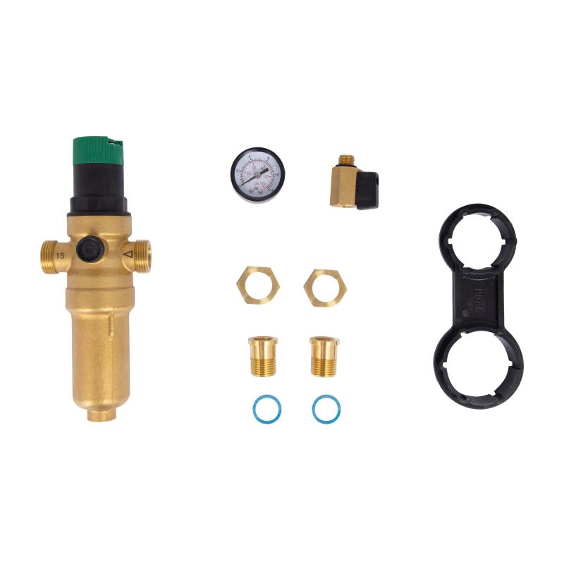 Фільтр самопромивний Thermo Alliance Forte 1/2 "з редуктором для горячої води SF128W15H — фото 6