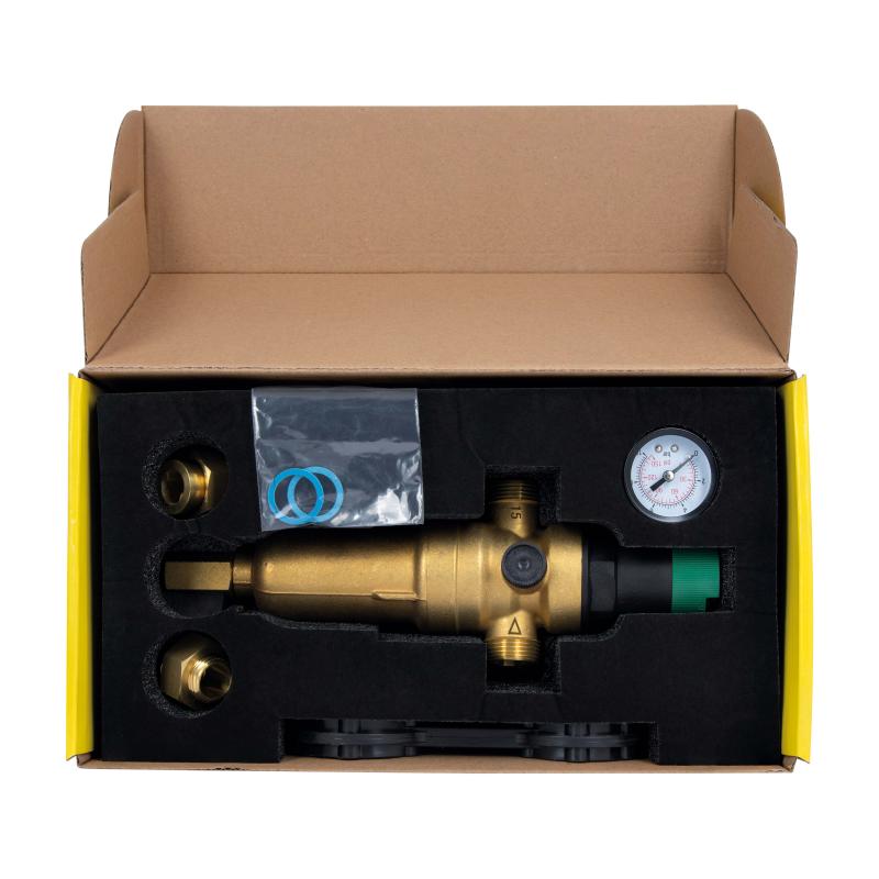 Фільтр самопромивний Thermo Alliance Forte 1/2 "з редуктором для горячої води SF128W15H — фото 7