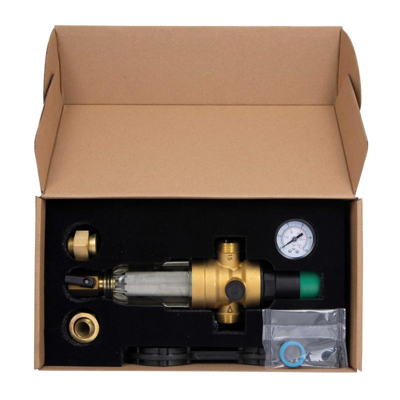 Фільтр самопромивний Thermo Alliance Forte 1/2 "з редуктором для холодної води SF128W15C — фото 7