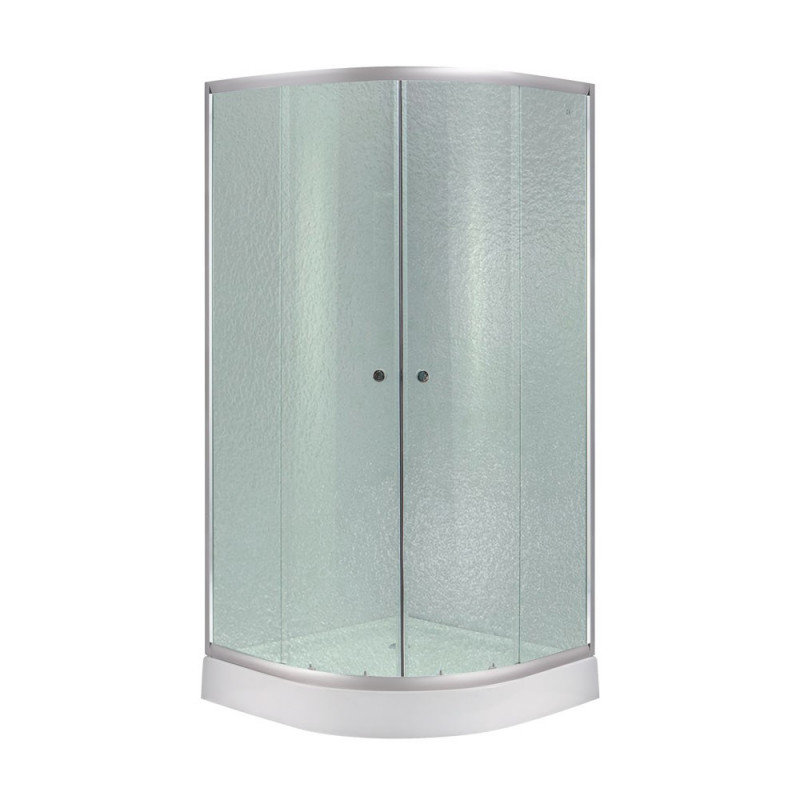Lidz 4мм фіксоване скло матове Frost ŁATWA SC90x90.LOW.FR