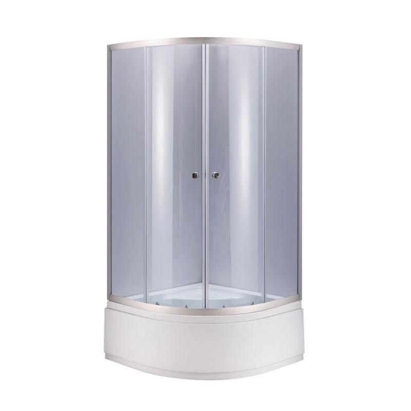 Lidz 4мм скляні двері тоновані Gray ŁATWA SC90x90.HIGH.GR