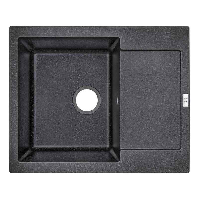 Кухонна мийка Lidz 625x500/200 BLA-03 (LIDZBLA03625500200)