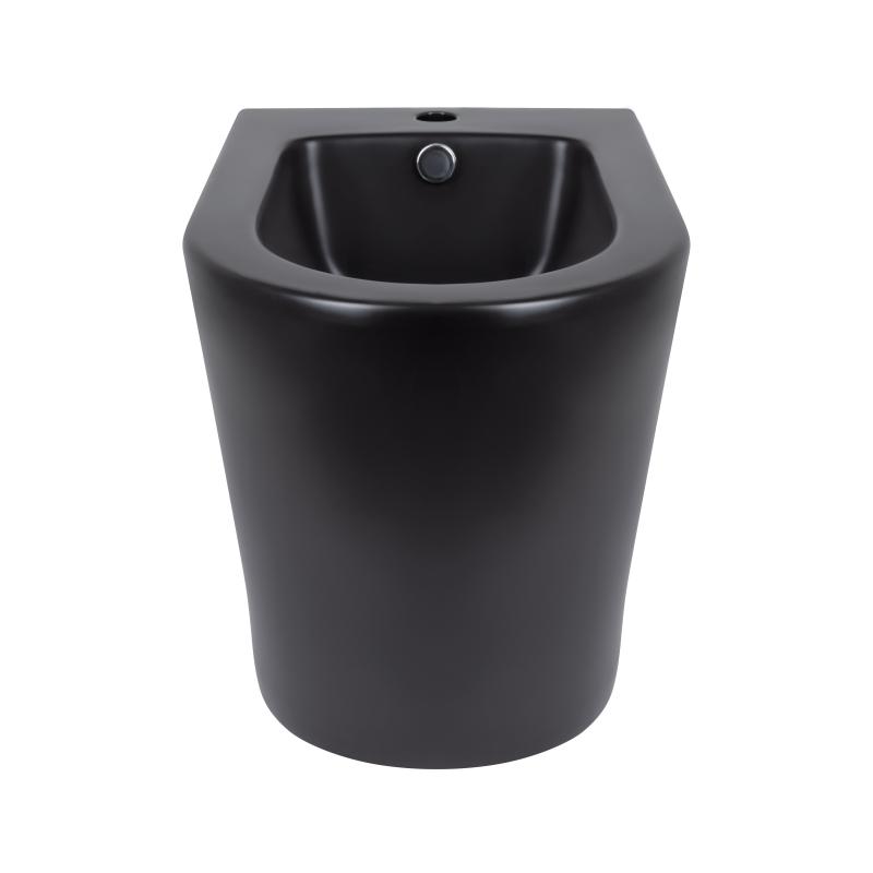 Біде підлогове Qtap Scorpio 530x360x395 Matt black QT14441003CMB — фото 3