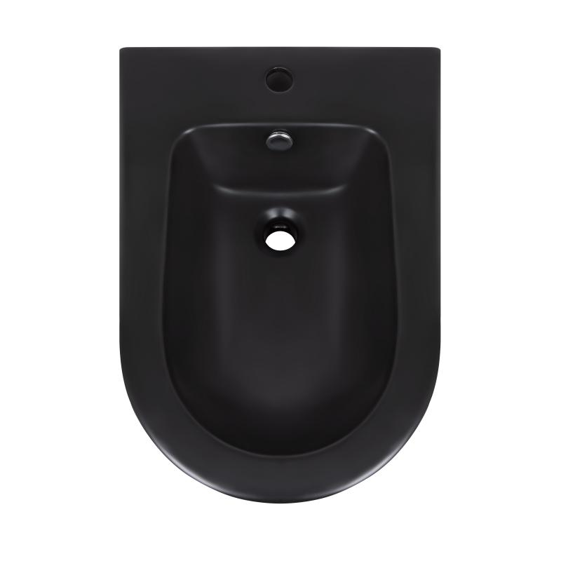 Біде підлогове Qtap Scorpio 530x360x395 Matt black QT14441003CMB — фото 7