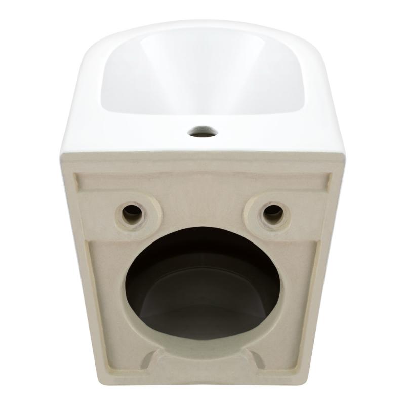 Біде підвісне Qtap Scorpio 515x370x350 White QT14551380GW — фото 4