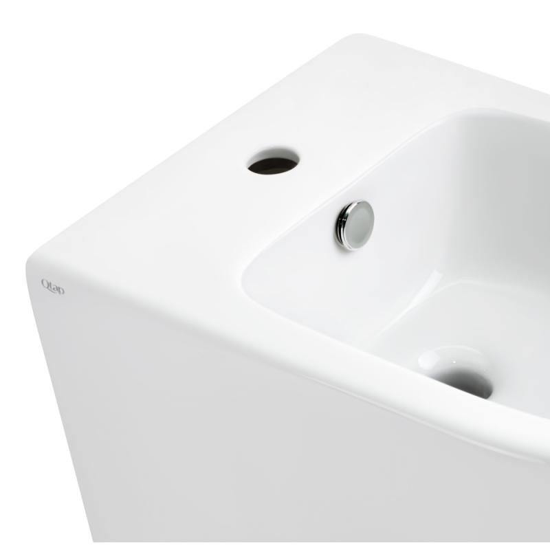Біде підвісне Qtap Scorpio 515x370x350 White QT14551380GW — фото 5