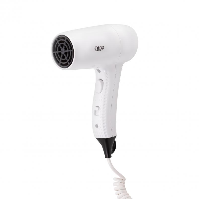 Фен із тримачем Qtap Pohodli 1200 Вт QTF1200ROP White (Pobut) — фото 4