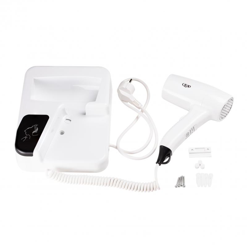 Фен із тримачем Qtap Pohodli 1200 Вт QTF1200RNP White (Pobut) — фото 5